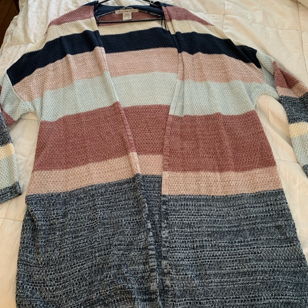 Open Front Cardigan Sweater